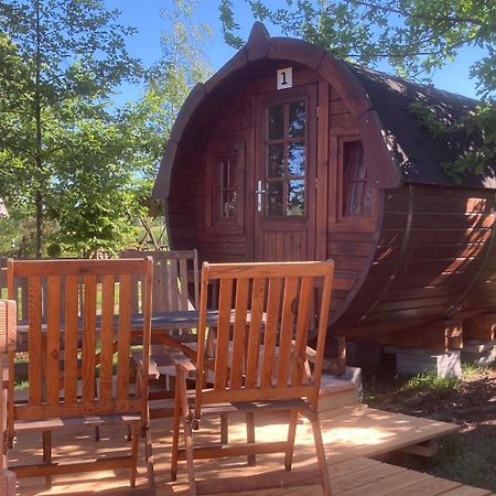 Campingfass Mit Panoramaterrasse Langenbernsdorf Екстер'єр фото
