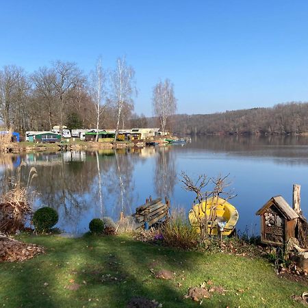 Campingfass Mit Panoramaterrasse Langenbernsdorf Екстер'єр фото