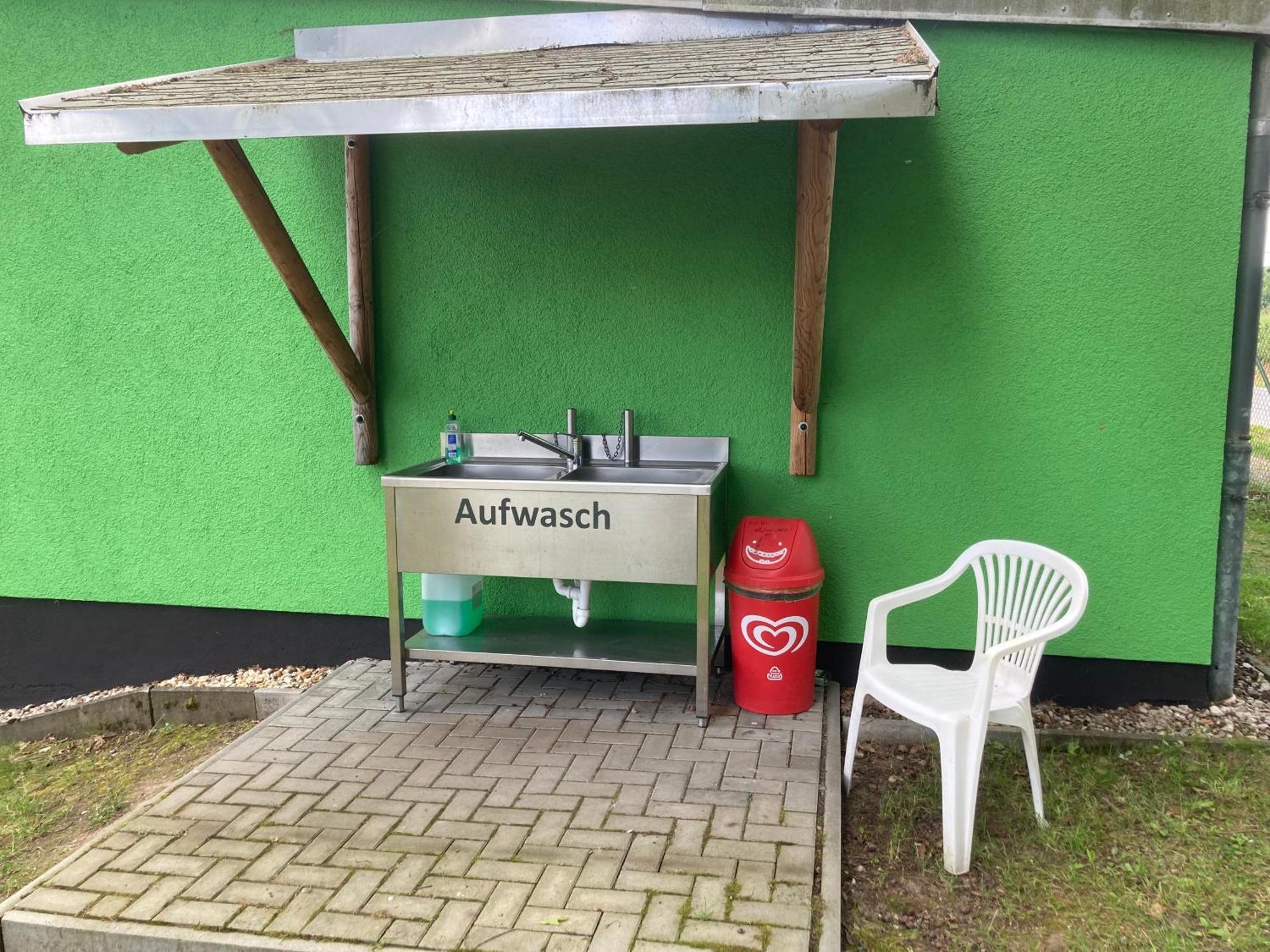 Campingfass Mit Panoramaterrasse Langenbernsdorf Екстер'єр фото