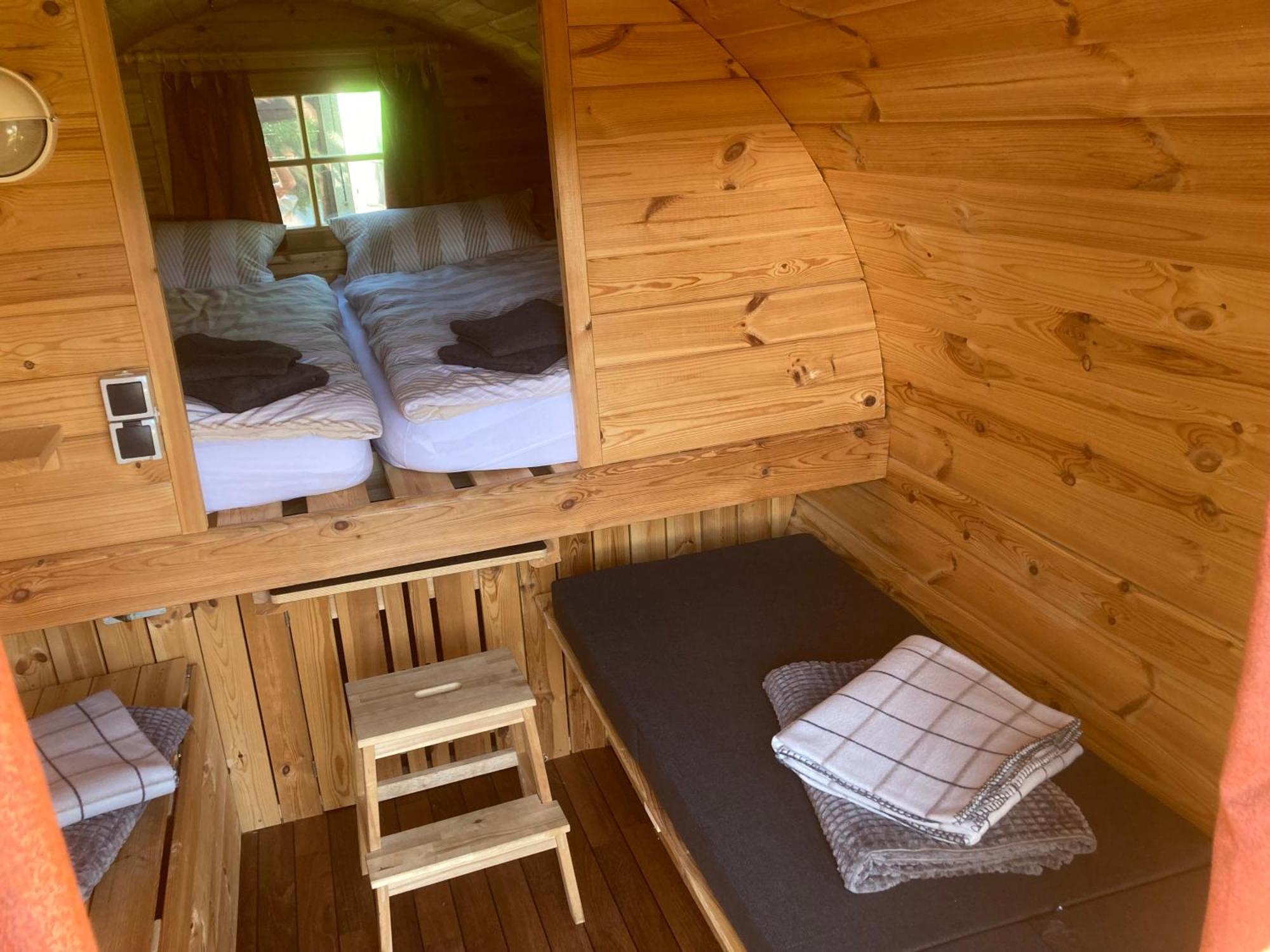 Campingfass Mit Panoramaterrasse Langenbernsdorf Екстер'єр фото