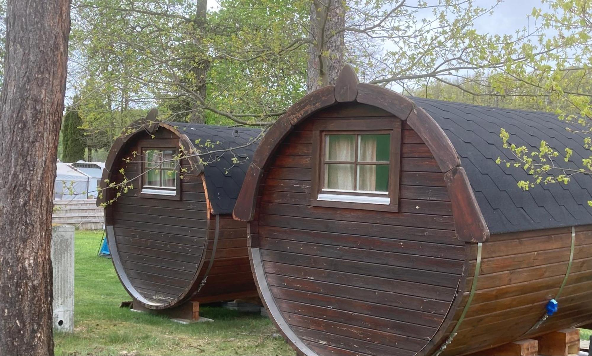 Campingfass Mit Panoramaterrasse Langenbernsdorf Екстер'єр фото